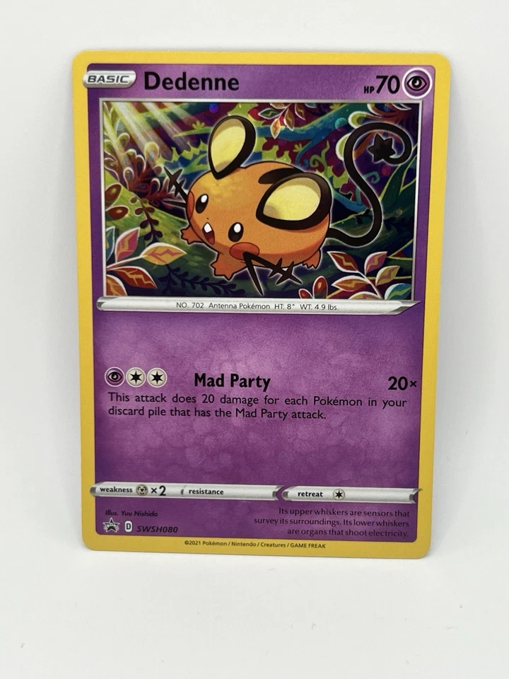 Dedenne SWSH080 SWSH: Sword & Shield Promo Cards Holo - Image 1 of 1