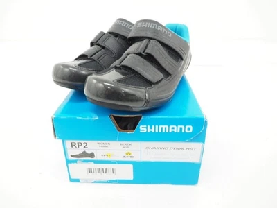 ¡NUEVO! Zapatos de ciclismo de carretera Shimano RP2 para mujer negros EU 37 / US 5.5 Foto 1 de 4