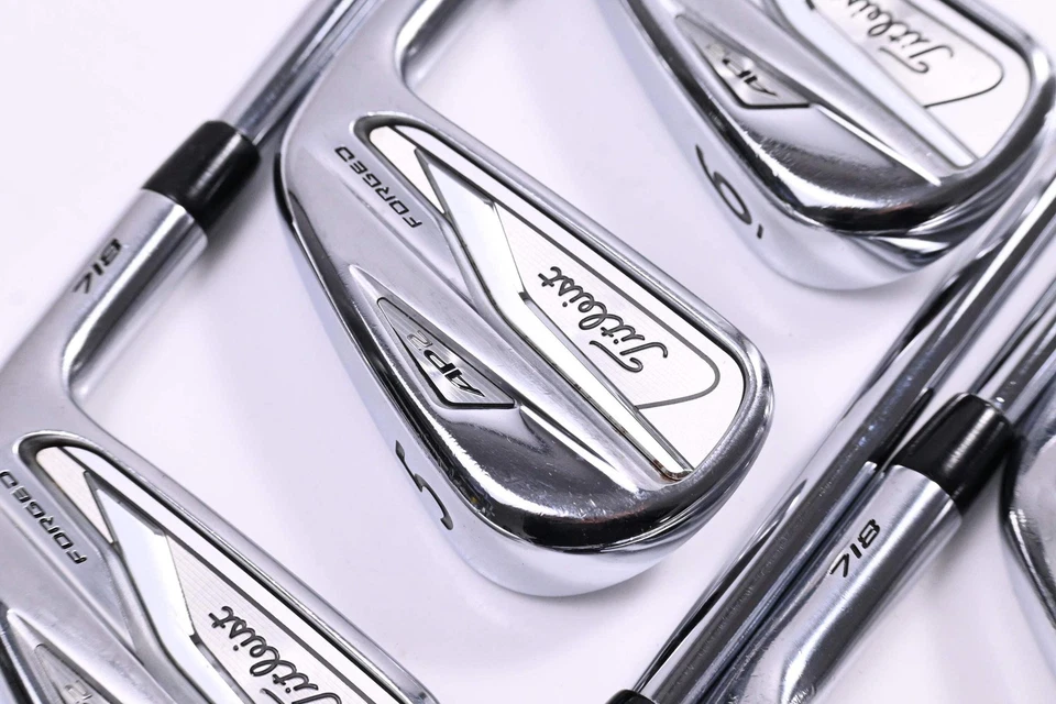 Titleist 718 AP2 Irons / 4-PW / Stiff Flex AMT Tour White S300 Shafts - Image 1 of 4