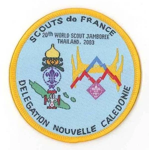 2003 World Scout Jamboree NEW CALEDONIA SCOUTS Contingent Patch - Picture 1 of 1