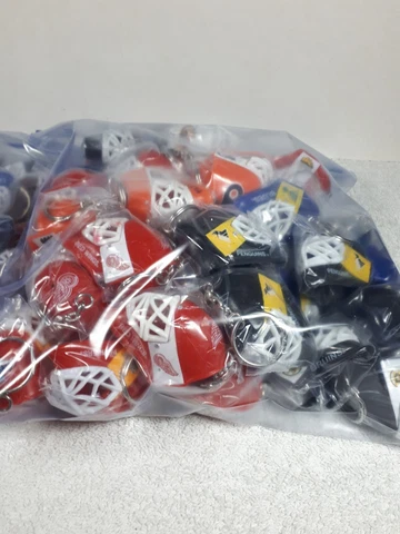 NHL Goalie Mask Keychains - Red Wings Maple Leafs Avalanche ETC... - You choose Cover