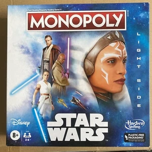 Monopoly: Star Wars Light Side Edition Board, Jedi Board Game Gift 2-6 Player - Picture 1 of 6