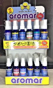 Aromar Air Freshener Display Of 48 See Pics For All The Scents For Home And Car - Picture 1 of 6