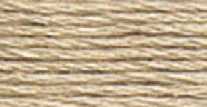 DMC Pearl Cotton Skein Size 3 16.4yd Medium Beige Gray - Picture 1 of 1