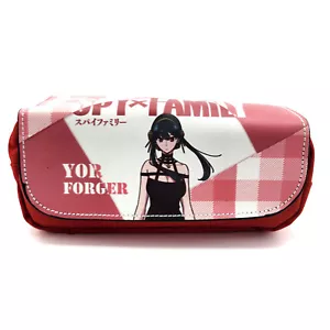 YOR FORGER STYLE A Spy x Family Astuccio Portamatite (Portafoglio Borsa da Viaggio Foja Anime) - Foto 1 di 3