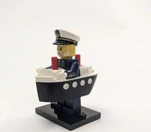 LEGO Series 23 Authentic Minifigures Minifig 71034 CMF (Ferry Boat Captain) - Picture 1 of 1