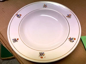 Plato antiguo redondo profundo marca Sarreguemines Digoin - Imagen 1 de 5