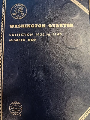 Silver 90% WASHINGTON QUARTER 1932-1945 NUMBER one TP-2915 - Image 1 of 4