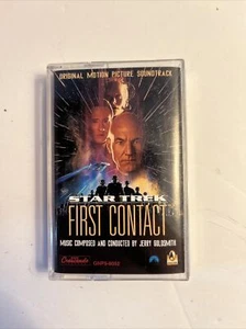 Star Trek: First Contact Movie Soundtrack Music Cassette by Jerry Goldsmith - Picture 1 of 4