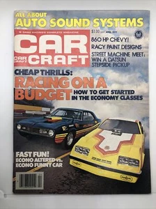 Car Craft Magazine Racing On A Budget April 1977 122314R - Picture 1 of 5