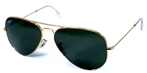 RAY-BAN RB3025 L0205 Italia Oro Aviador 53-14-135 - Imagen 1 de 14
