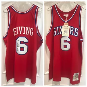 Julius ""Dr. J"" Erving signiertes 76er Sixers authentisches Trikot (Steiner) 🙂 - Bild 1 von 6