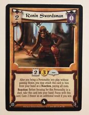 Ronin Swordsman L5R Legend of the Five Rings CCG Web of Lies WoL