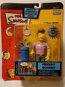 Figura de Los Simpson WOS NUEVA EN PAQUETE Freddy Quimby World of Springfield - Imagen 1 de 3