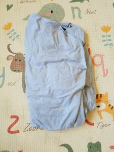 Circo Light Gray Jersey Crib Sheet - Picture 1 of 2