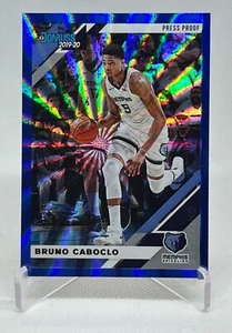 Bruno Caboclo 2019-20 Donruss #100 Blue Prizm SP /49 ( Grizzlies ) - Picture 1 of 2