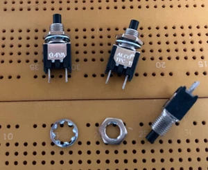 Interruptor de botón subminiatura 1A SPST panel de contactos dorados PCB TPC11 varias cantidades - Imagen 1 de 1