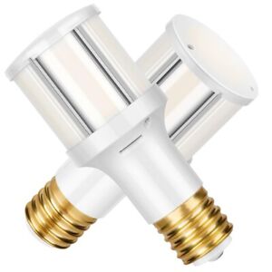 2-Pack Mogul Base 3 Way Light Bulb 100/200/300 Watt Replacement LED, PS25 Soft..
