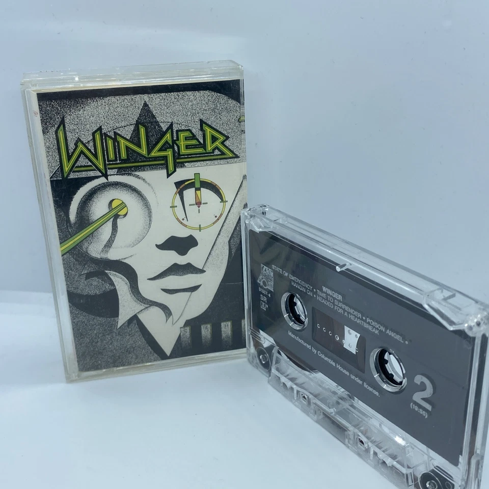 WINGER - Winger - 1988 Cassette Tape - US Version Rare Import - Image 1 of 4
