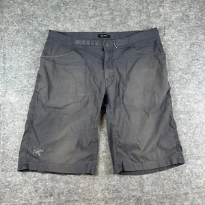 Arc'teryx pantaloncino uomo Pemberton taglia 38 grigio arrampicata escursionismo 12,5" cucitura interna - Foto 1 di 9