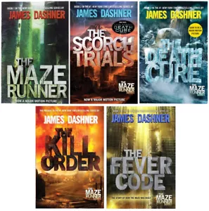 Brand NEW - Maze Runner Series Paperback Box Set of 5 Books - James Dashner NIB - Imagen 1 de 6