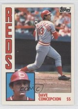 1984 Topps Tiffany Dave Concepcion #55