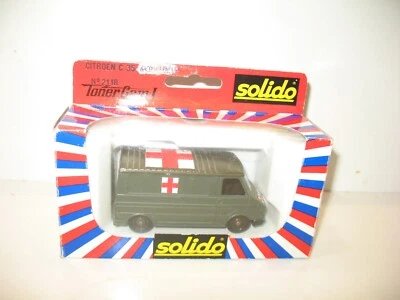 SOLIDO, 1X Furgoneta Ambulancia Militar Citroen C35 Foto 1 de 3