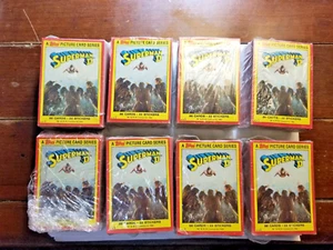 Topps 1980 Superman 2 Film Sammelkarten 88 Karten ohne Aufkleber. Nmt zu Mnt - Bild 1 von 11