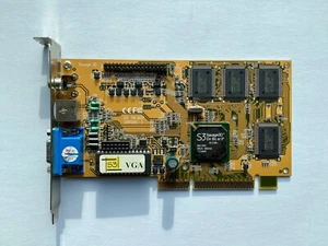 S3 SAVAGE 3D 8MB AGP VGA TV-OUT COMP-OUT 39V391-1 VA-391 GRAPHICS CARD - Picture 1 of 1