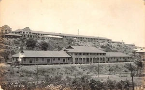 Postal QMC Quarters Fort Mills Corregidor Isla Cavite City, PH De Colección Años 1920 RPPC - Imagen 1 de 2
