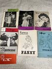 1950s/60s Theatre Program Lot (7) Auntie Mame,Picnic,Stalag 17,Fanny,No Strings+