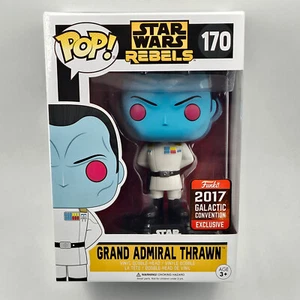 Star Wars Pop Vinyl 170 Grand Admiral Thrawn 2017 Galactic Convention - Picture 1 of 7