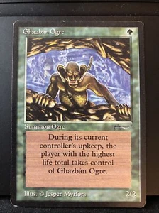 Ghazban Ogre X1 Arabian Nights Ex Condition See Pics Front Back - Picture 1 of 2