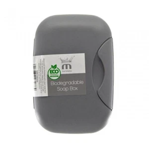 CAJA DE JABÓN BIODEGRADABLE MERIDIANA PLATO GRIS. - Imagen 1 de 1