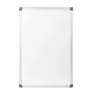 Tablero Magnético Olympia en Blanco con Marco de Aluminio Ligero - 400x600mm - Imagen 1 de 8