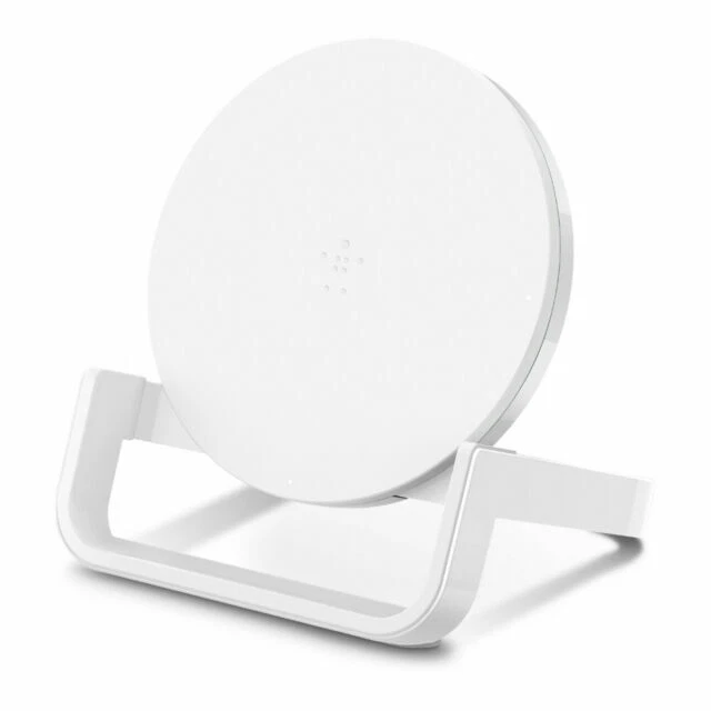 Belkin Boost Up Wireless Charger for Apple, Samsung, LG and Sony - Snowcap White