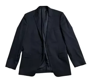 Versace Collection Blazer Sport Coat Suit Jacket Blue Wool Blend 2 Button 50 EU - Picture 1 of 16