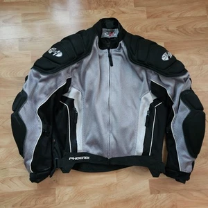 Joe Rocket Phoenix Armoured Padded Motorcycle Jacket Men’s Extra Large w/ Lining - Picture 1 of 13