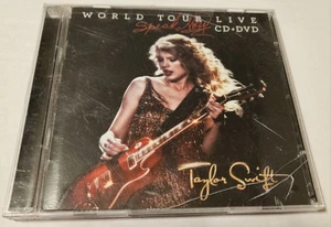 2011 Taylor Swift Speak Now World Tour Live CD & Concert DVD Big Machine Records - Picture 1 of 7