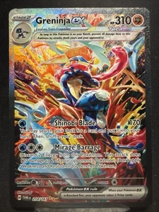 Pokémon TCG Twilight Masquerade Greninja EX Sir 214/167 NM Condition - Afbeelding 1 van 2