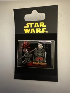 STAR WARS GOOFY & DONALD AS SITHS DARTH VADER & MAUL DISNEY PIN 3D HTF - Picture 1 of 2