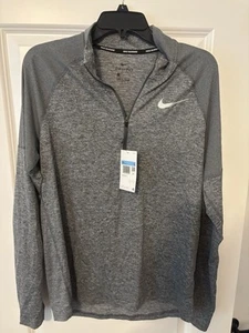 Nike Element 2.0 1/4 Zip Dri-Fit Größe Medium Herren Lauftop Grau (CD8273-021) - Bild 1 von 5