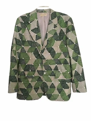 VINTAGE 1960's CAPTAIN COOK by SANDWICH ISLES MENS BLAZER SPORTCOAT - R40 M-L - Image 1 of 4