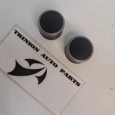  2007 Kia Rondo Radio Tune Volume Knob Black Pair Set of 2 - Image 1 of 3