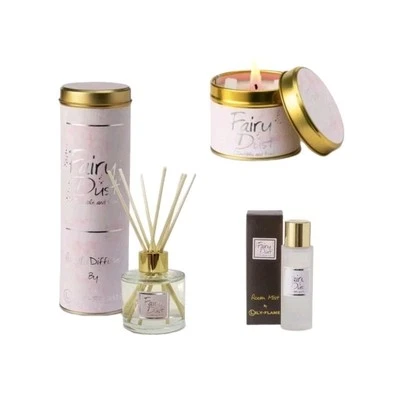Lily-Flame Fairy Dust Reed Diffuser, Scented Candle & Room Spray Trio  - Image 1 of 4