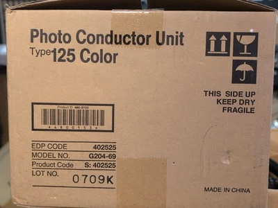 RICOH Photo Conductor Unit Type 125 Color #402525  - Image 1 of 4
