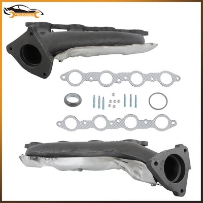 For GMC Savana 1500 Van 2003-2013 V8 5.3L Exhaust Manifold Kit LH+RH 674-732 new Foto 1 de 4