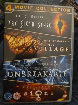 M NIGHT SHYAMALAN BOXSET FEATURING 4 FILMS DVD plus The Happening DVD - Image 1 of 4