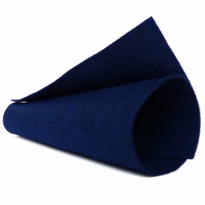 Filz 1mm, Wolle/Viskose, 20x30 cm- indigo - Bild 1 von 2