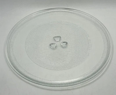 Placa de vidrio giratoria para microondas 3 orejetas 10” diámetro 610/Y6 repuesto - Imagen 1 de 4